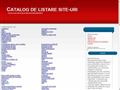 Catalog de listare site-uri