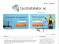 Caut instalator