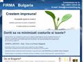 Infiintare Firma in Bulgaria - Firma-in-Bulgaria.ro 