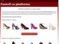 Pantofi cu platforma