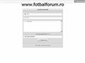 Detalii : Un forum cu discutii si dezbateri despre fotbal !!