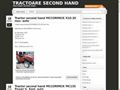 Detalii : tractoare secondhand