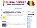 Detalii : BURSA OFERTE FIRME ROMANIA REDUCERI PROMOTII SERVICII PRODUSE ADAUGA OFERTA