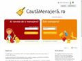 CautaMenajera.ro - cea mai mare baza de date cu menajere din Romania